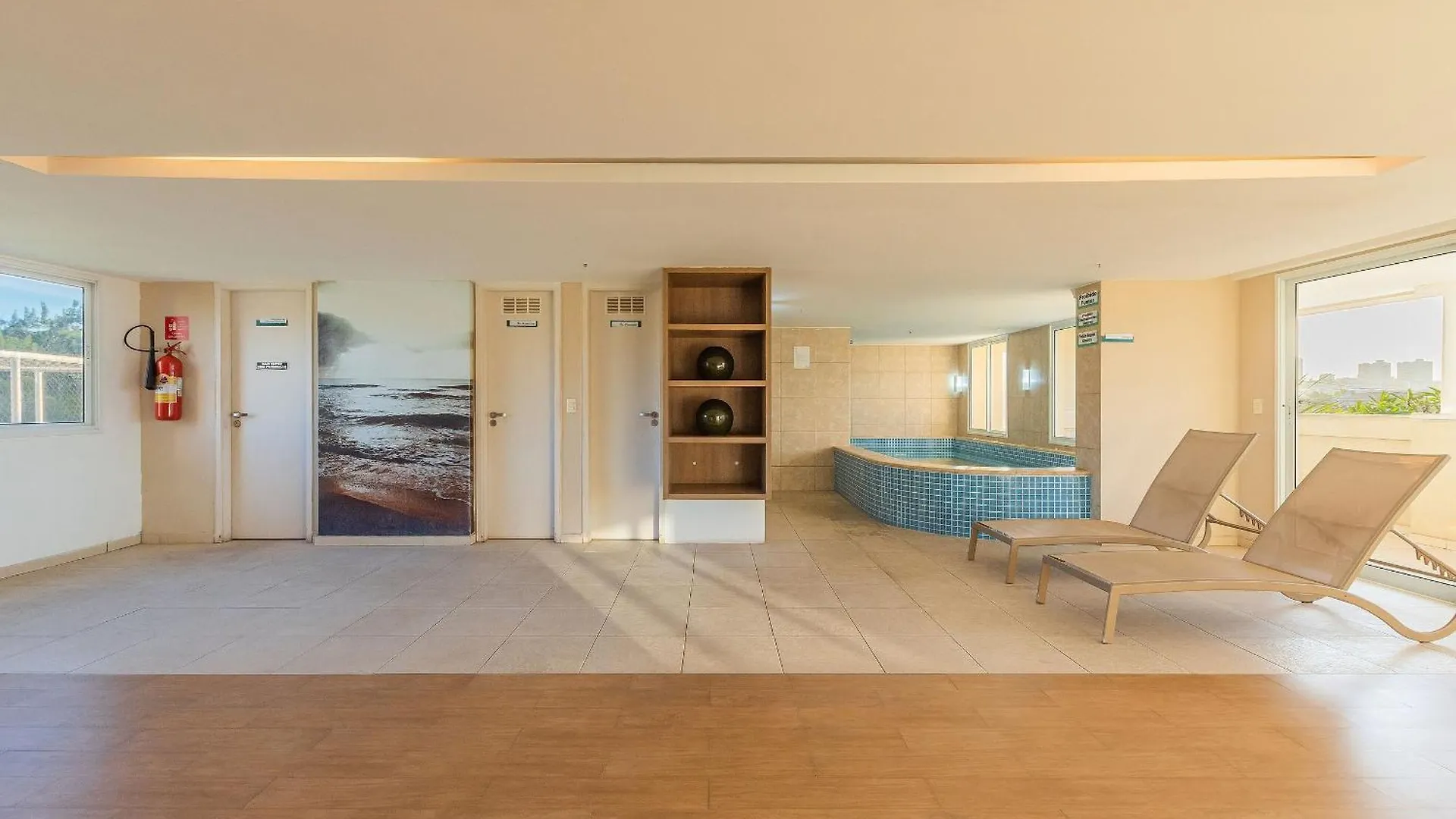 公寓 福塔雷萨No Balanco Do Mar Experiencia Unica, Vista Mar, Flat Projetado公寓 巴西