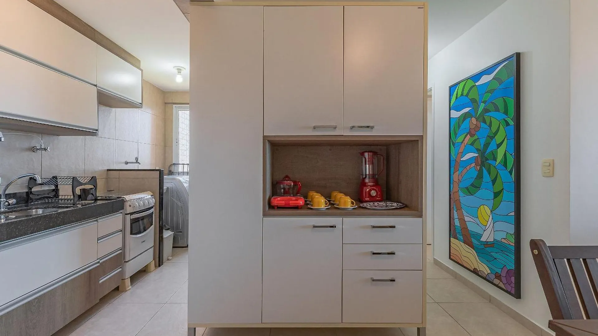 福塔雷萨No Balanco Do Mar Experiencia Unica, Vista Mar, Flat Projetado公寓 福塔雷萨